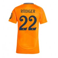 Billiga Real Madrid Antonio Rudiger #22 Borta fotbollskläder Dam 2024-25 Kortärmad